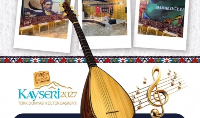 Kayseri Halk Ozanları Kültür Evi'ne renkli kutlama