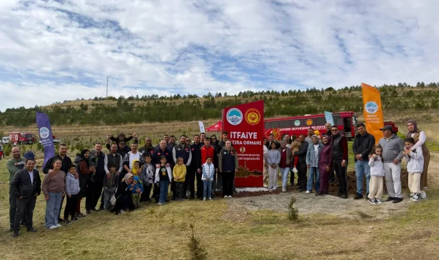 Kayseri İtfaiyesi'nden 100'üncü yıla özel etkinlik
