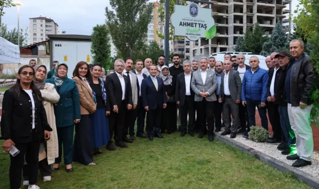 Kayseri Melikgazi'ye yeni park ve sosyal tesis