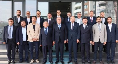 Kayseri protokolünden KTO'ya tebrik ziyareti