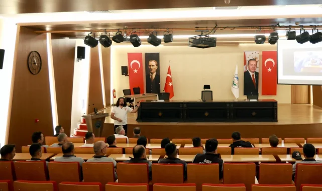Kayseri Talas personeline güvenlik eğitimi