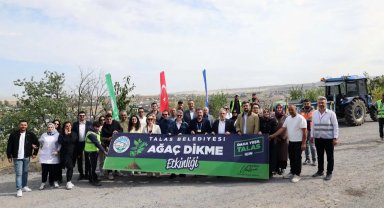 Kayseri Talas'tan yeşil atılım