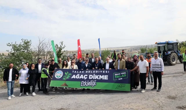 Kayseri Talas'tan yeşil atılım