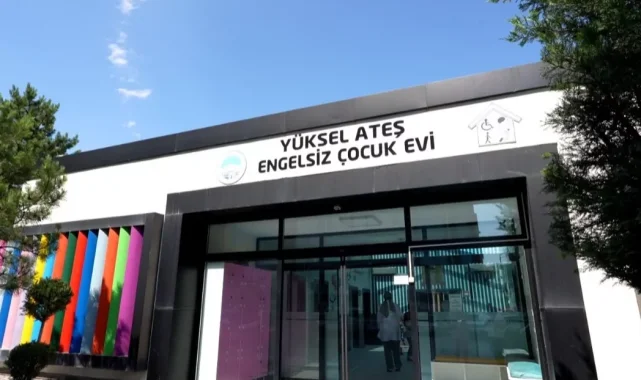 Kayseri Yüksel Ateş Engelsiz Çocuk Evi'nde özel sosyal destek