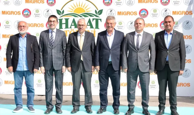 Kayseri'de tarımsal üretim büyüyor