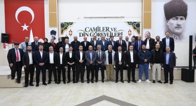 Keçiören'de din görevlilerine vefa buluşması