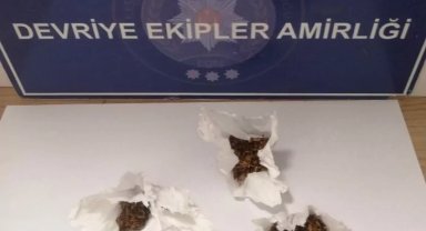 Keşan'da ticari takside uyuşturucu taşıdılar! 2 tutuklama