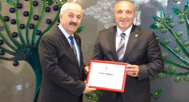 Kızılay'dan Başkan Büyükgöz'e Teşekkür