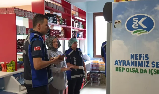 Kocaeli Gebze'de okul kantinlerine zabıta denetimi