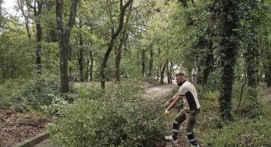 Kocaeli Gebze'deki mezarlıklarda yoğun mesai