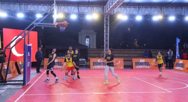 Konya'da 3x3 basketbol heyecanı