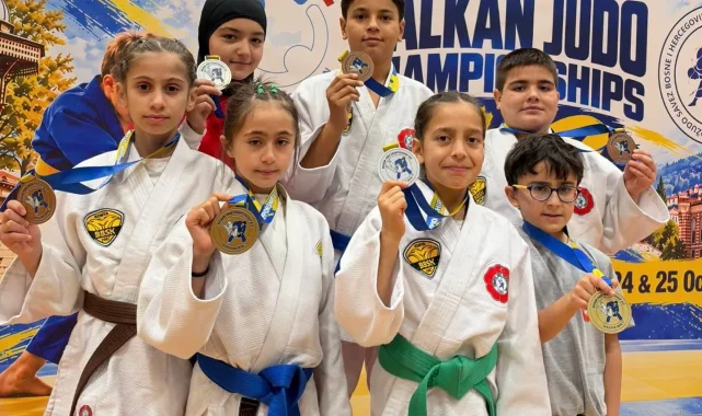 Konyalı milli judocular gururlandırdı