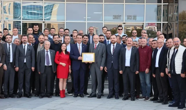 KTO Başkanı Ömer Gülsoy mazbatasını aldı
