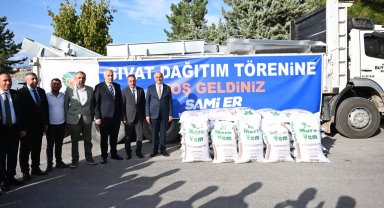 Malatya kırsaldaki üreticinin yanında