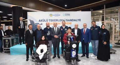 Malatya'da 80 akülü tekerlekli sandalye ihtiyaç sahiplerine teslim edildi