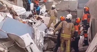 Maltepe'de 7 katlı binanın alt 3 katında çökme! Kurtarma çalışmaları sürüyor