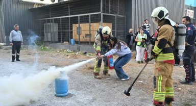 Manisa Büyükşehir'den acil durumlara hazırlık eğitimi