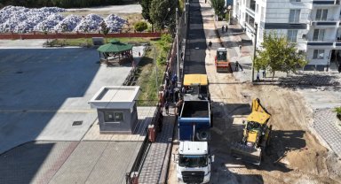 Manisa Kırkağaç'ta 4 bin ton sıcak asfalt çalışması