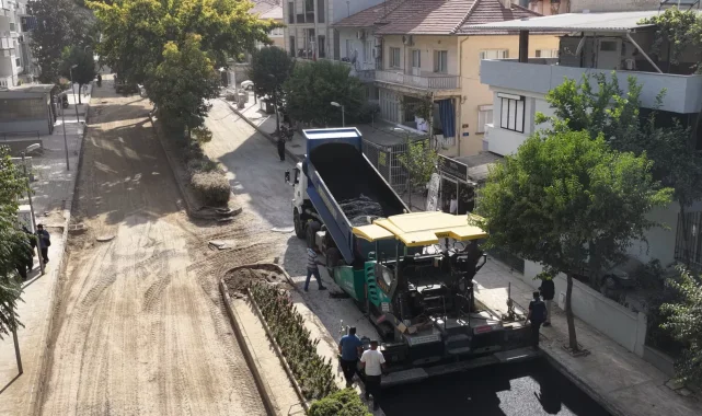 Manisa Salihli'de o cadde 'Ferah'a kavuşuyor