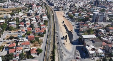 Manisa trafiğini rahatlatacak Cider Yolu'nda çalışmalar sürüyor