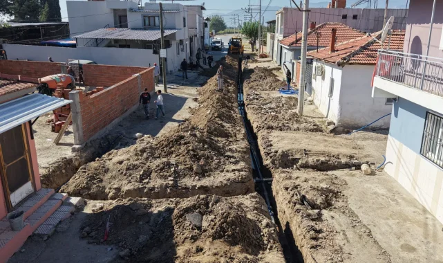 Manisa Yeşilköy'ün 40 yıllık içme suyu altyapısı yenilendi