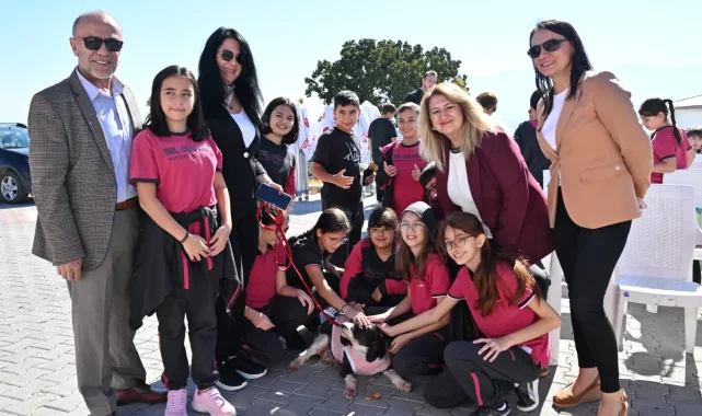 Manisa'da farklı kuşaklara hayvan sevgisi aşılandı