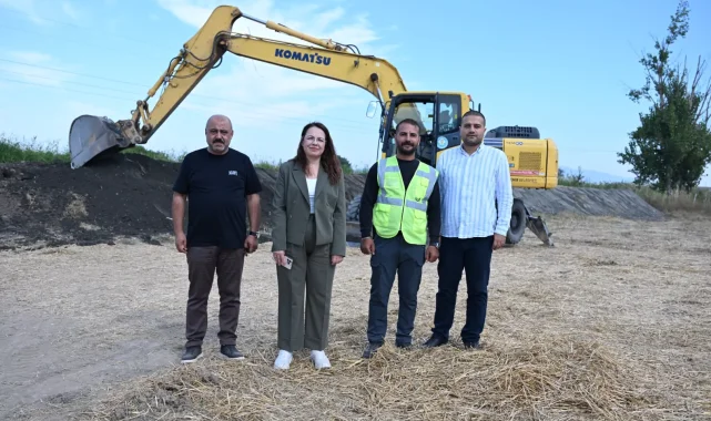 Manisa'da taşkın riskine karşı set hamlesi