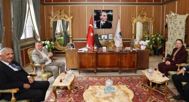 MASKİ'den Şehzadeler ve Yunusemre belediyelerine iş birliği ziyareti