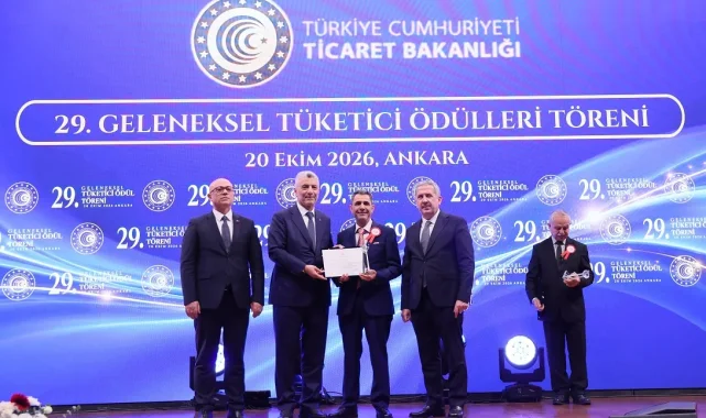 Mehmet Çetinkaya'ya anlamlı ödül