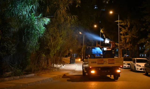 Mersin'de 13 ilçede yıl boyu ilaçlama seferberliği