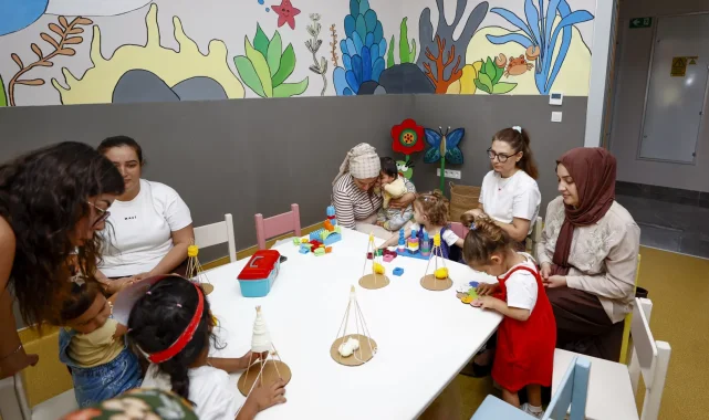 Mersin'de minikler oyunla öğreniyor