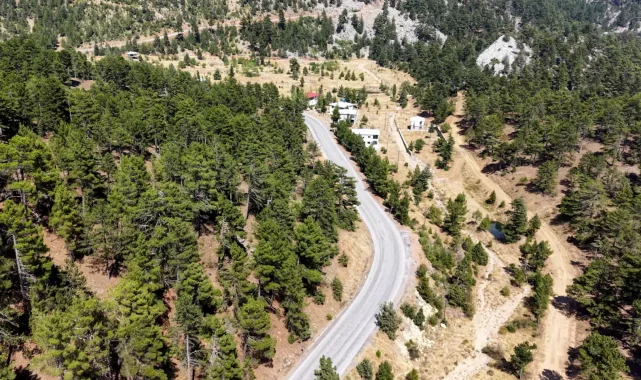 Mersin'de yayla yolları güvenli ve konforlu hale geliyor