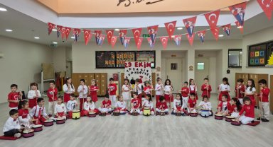 Minikler Cumhuriyetin 103. yılını böyle kutladı