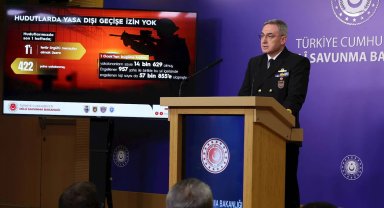 MSB duyurdu: Hudutlarda 422 kişi yakalandı