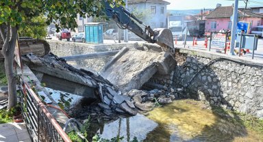Mudanya Çekrice'ye Büyükşehir'den çift şeritli köprü