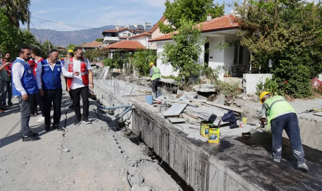 Muğla Köyceğiz'in yolları yeniliyor