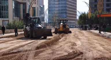 Muş'ta SSK Caddesi'nde sona doğru