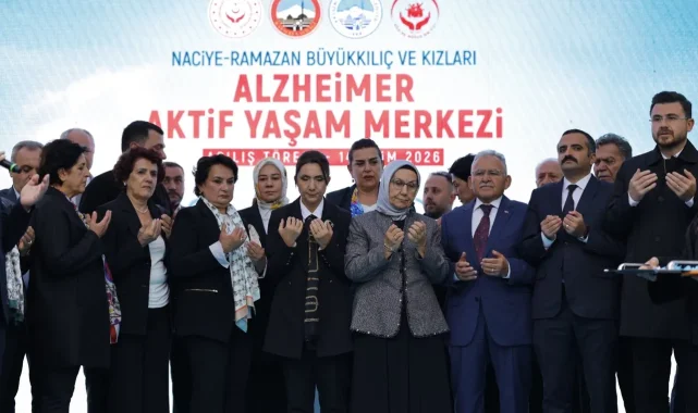 Naciye-Ramazan Büyükkılıç ve Kızları Alzheimer Aktif Yaşam Merkezi açıldı