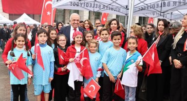 Nilüfer'de Cumhuriyet Bayramı'nın 103'üncü yıl coşkusu