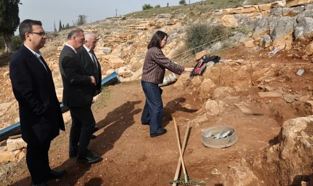 Nilüfer'de Gölyazı Tiyatro Alanı gün yüzüne çıkıyor