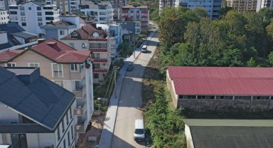 Ordu Büyükşehir'den Fatsa'ya 4 kilometrelik kaldırım