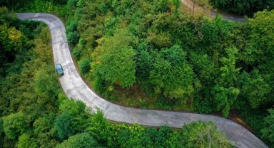 Ordu İkizce'de 3,6 kilometrelik yolda beton konforu