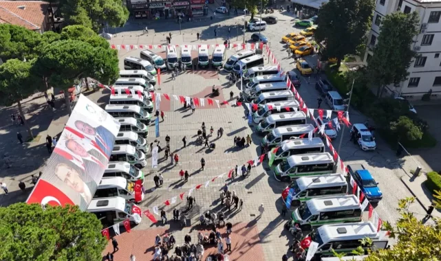 Ordu Ünye'de yeni toplu taşıma dönemi başladı