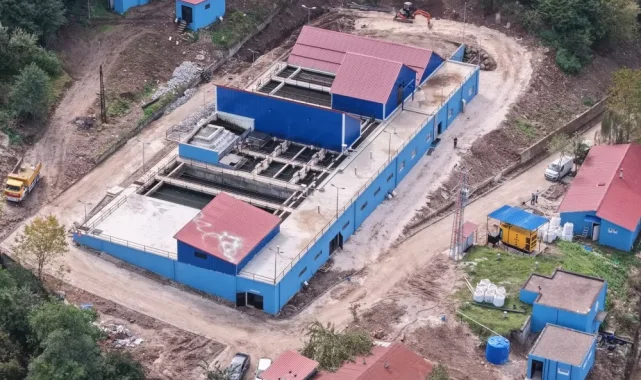 Ordu'da Kumru İçme Suyu Arıtma Tesisi'nde sona gelindi