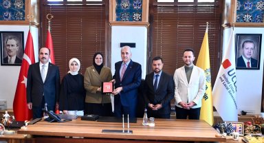 TBMM Numan Kurtulmuş'tan Konya Büyükşehir'e ziyaret