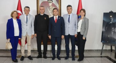 TEMAD Bursa'dan Tümgeneral Bakçepınar'a ziyaret