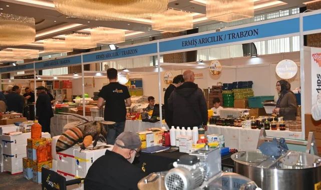 Trabzon'da Arıcılık Fuarı kapılarını açtı