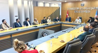 Trabzon'un vizyon projeleri Umman heyetine tanıtıldı