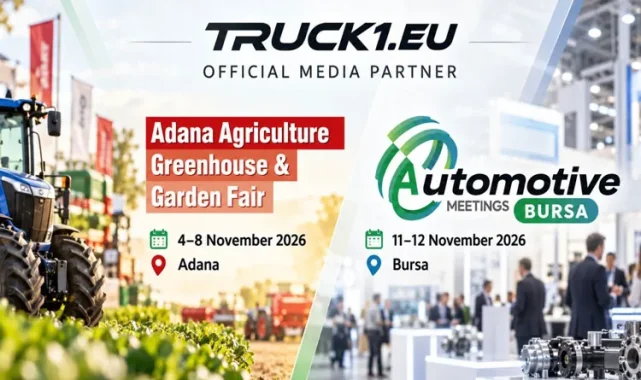 Truck1'den Türkiye'de iki büyük sektör buluşmasına medya desteği