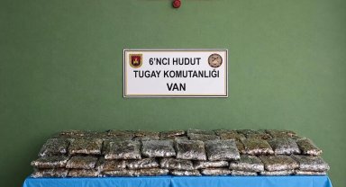Van hudut hattında 59 kilo uyuşturucu ele geçirildi